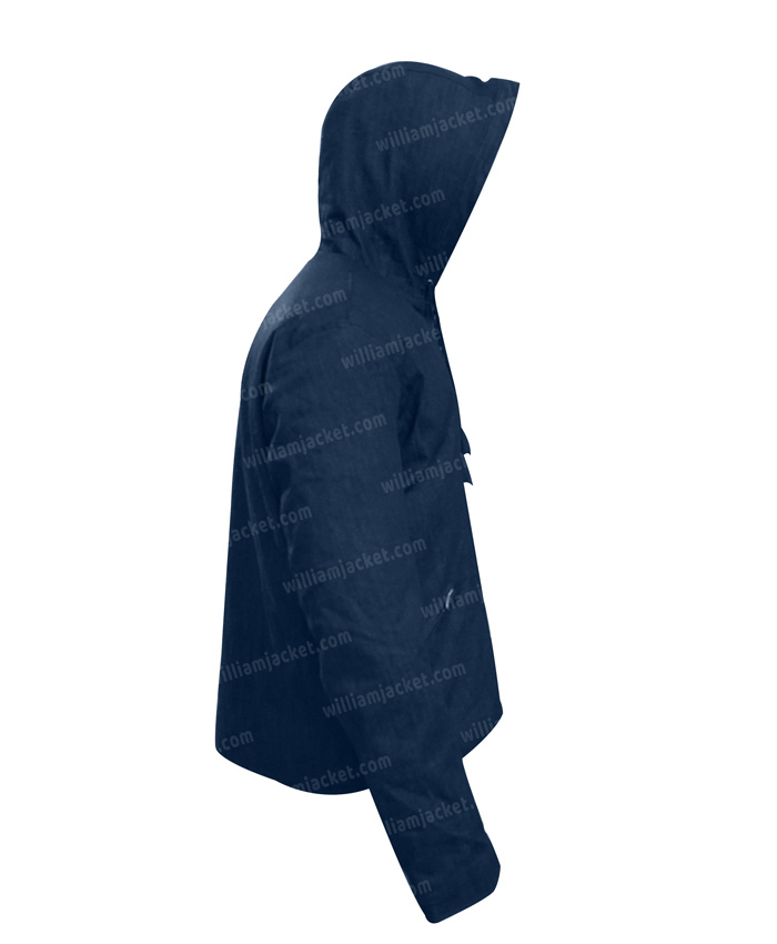 Kevin Costner Yellowstone John Dutton Hooded Blue Denim Jacket Kevin Costner Yellowstone John Dutton Hooded Blue Denim Jacket