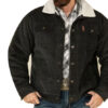  	Men’s Charcoal Yellowstone Corduroy Trucker Jacket