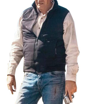  	Kevin Costner Yellow-stone John Mens Parachute Vest