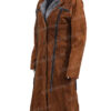  	Yellowstone S02 Beth Dutton Women Leather Long Trench Coat