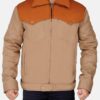  	Kevin Costner Yellowstone S03 John Dutton Two Tone Jacket