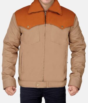  	Kevin Costner Yellowstone S03 John Dutton Two Tone Jacket