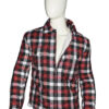  	Yellowstone S03 Ryan Bingham Red Plaid Jacket