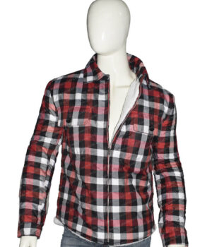  	Yellowstone S03 Ryan Bingham Red Plaid Jacket