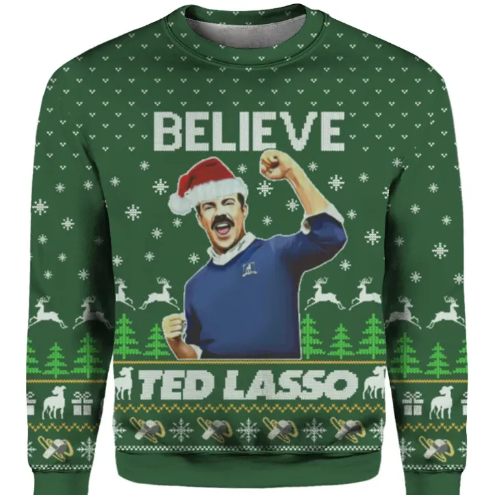 Ted Lasso Christmas Sweater Ted Lasso Christmas Sweater