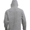  	Phil Dunster Ted Lasso Grey and Blue Hooded Jacket