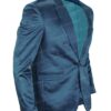  	Ted Lasso Jason Sudeikis Blue Velvet Blazer