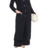  	Hannah Waddingham Ted Lasso Rebecca Welton Black Long Coat