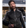  	Ted Lasso S2 Brett Goldstein Bomber Black Jacket