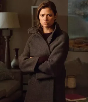  	Colony Peyton List Black Wool Coat