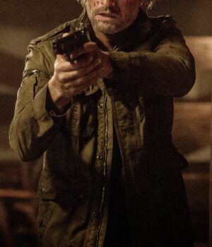  	Josh Holloway Colony Green Field Jacket
