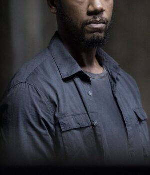  	Tory Kittles Colony Shirt Style Grey Jacket