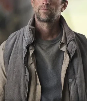  	Chad Willett Colony Grey Cotton Vest