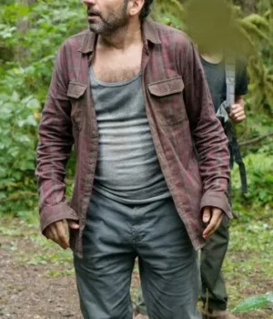  	Peter Jacobson Colony Plaid Cotton Jacket