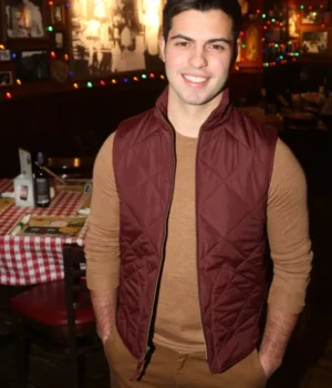  	David Castro Shadowhunters Brown Event Vest