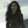  	Shadowhunters Emeraude Toubia Black Biker Leather Jacket