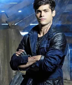  	Shadowhunters S03 Matthew Daddario Blue Jacket