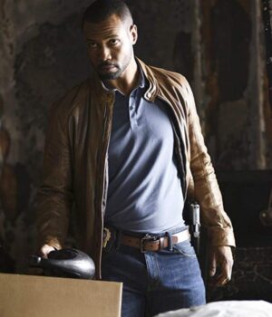 	Luke Garroway Shadowhunters Leather Jacket