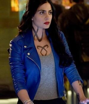  	Shadowhunters Isabelle Lightwood Blue Jacket