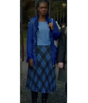  	Fate The Winx Saga Aisha Hooded Blue Jacket