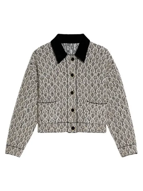 Fate The Winx Saga S02 Beatrix Grey Tweed Jacket Fate The Winx Saga S02 Beatrix Grey Tweed Jacket