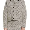 Fate The Winx Saga S02 Beatrix Grey Tweed Jacket Fate The Winx Saga S02 Beatrix Grey Tweed Jacket