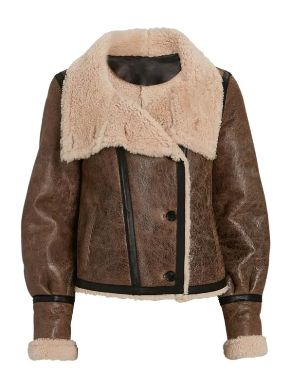Fate The Winx Saga S2 Flora Shearling Jacket Fate The Winx Saga S2 Flora Shearling Jacket