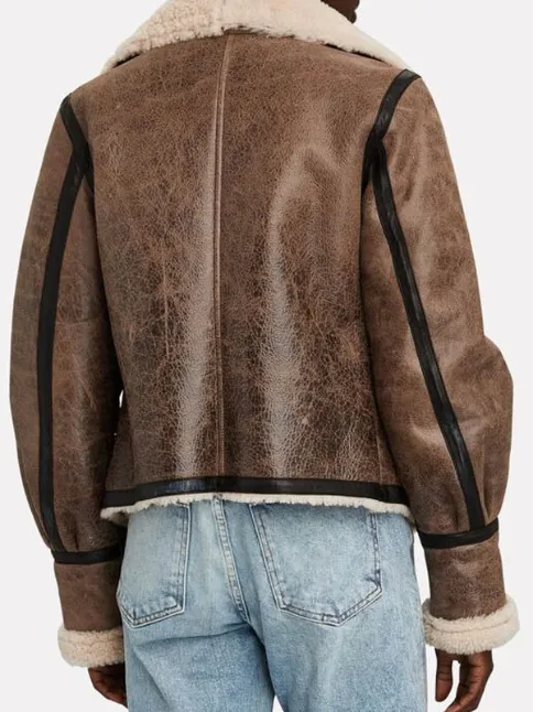 Fate The Winx Saga S2 Flora Shearling Jacket Fate The Winx Saga S2 Flora Shearling Jacket