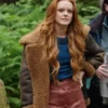  	Fate The Winx Saga S02 Bloom Peters Shearling Coat