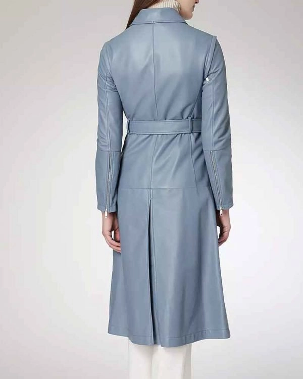 Fate The Winx Saga Farah Dowling Regent Gray Leather Coat Fate The Winx Saga Farah Dowling Regent Gray Leather Coat
