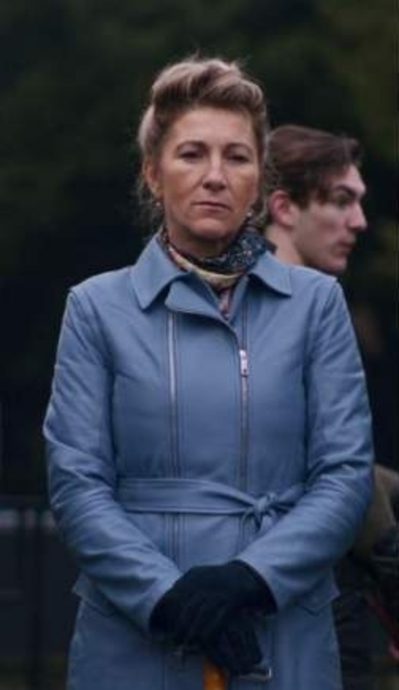 Fate The Winx Saga Farah Dowling Regent Gray Leather Coat Fate The Winx Saga Farah Dowling Regent Gray Leather Coat