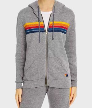  	Bloom Peters Fate The Winx Saga Grey Hooded Jacket