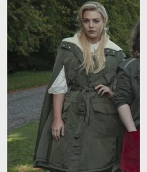  	Hannah van der Westhuysen Fate The Winx Saga Green Coat