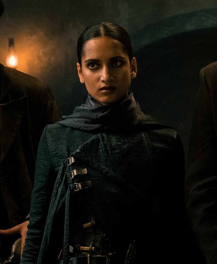 Amita Suman Shadow And Bone Wool Blend Coat Amita Suman Shadow And Bone Wool Blend Coat