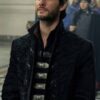  	Shadow And Bone Ben Barnes Wool Blend Coat