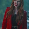  	Cheryl Blossom Riverdale S03 Ep03 Red Biker Leather Jacket