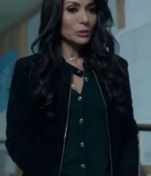  	Hermione Lodge Riverdale Black Cotton Jacket