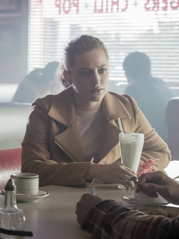 Lili Reinhart Riverdale Brown Wool Coat Lili Reinhart Riverdale Brown Wool Coat