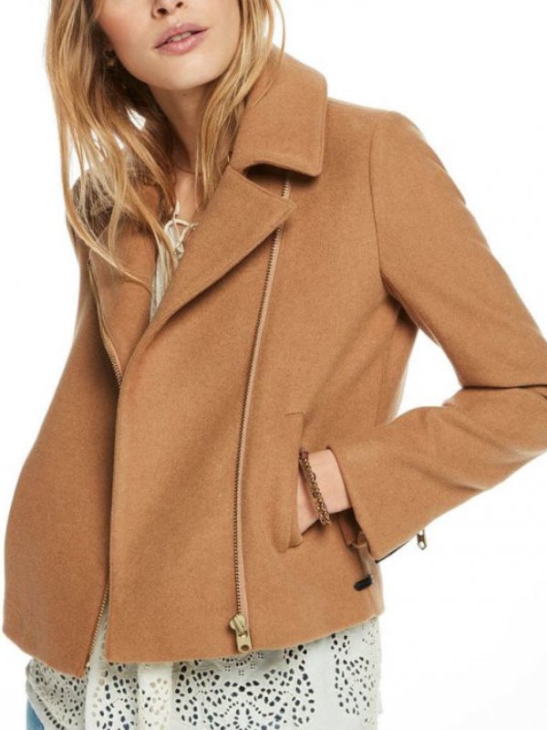 Lili Reinhart Riverdale Brown Wool Coat Lili Reinhart Riverdale Brown Wool Coat