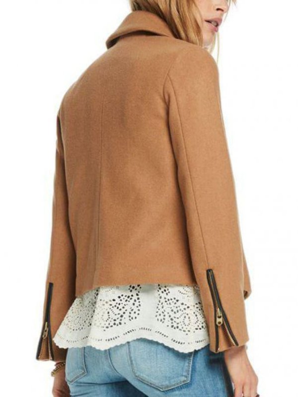 Lili Reinhart Riverdale Brown Wool Coat Lili Reinhart Riverdale Brown Wool Coat