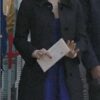  	Riverdale Veronica Lodge Black Scalloped Coat
