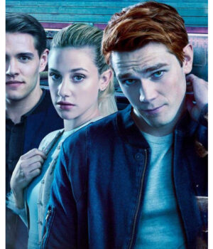  	Riverdale S2 Archie Andrews Blue Bomber Denim Jacket