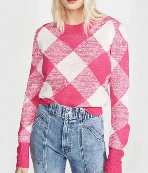  	Lili Reinhart Riverdale S04 Wool Pink Sweater