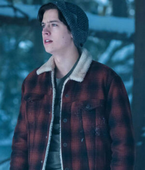  	Jughead Jones Riverdale S02 E02 Red Plaid Jacket