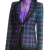  	Riverdale S05 Veronica Lodge Tartan Plaid Blazer