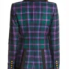  	Camila Mendes Riverdale S05 Veronica Lodge Plaid Coat