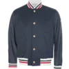  	Charles Melton Riverdale S05 Blue Bomber Jacket