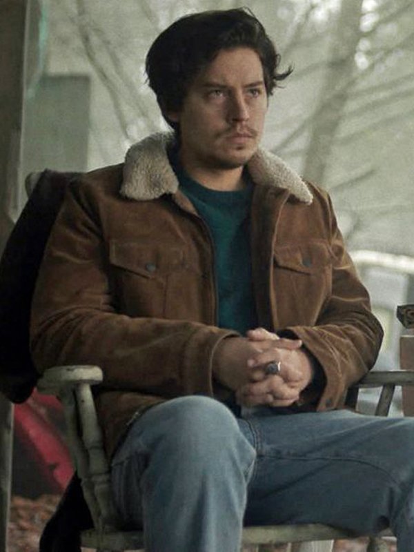 Riverdale S05 Jughead Jones Brown Shearling Fur Suede Jacket Riverdale S05 Jughead Jones Brown Shearling Fur Suede Jacket