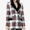  	Riverdale S5 Cheryl Blossom Plaid Blazer