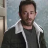  	Riverdale Fred Andrews Green Cotton Plaid Jacket